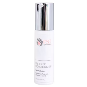 Envase de hidratante libre de aceite PSB Skincare con ácido hialurónico y vitaminas A y E, 50 mL