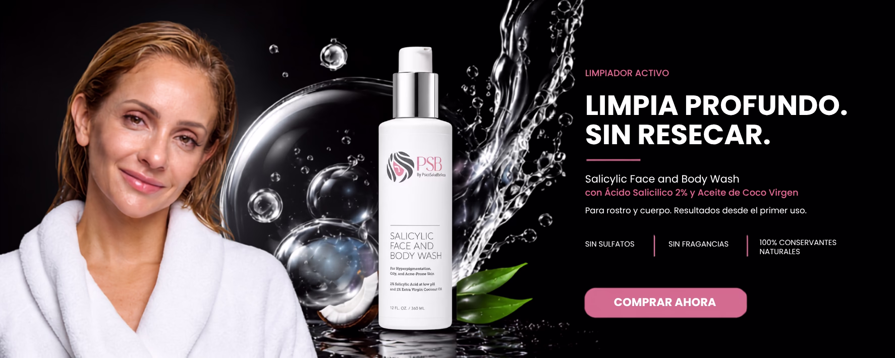 Salicylic Face and Body Wash