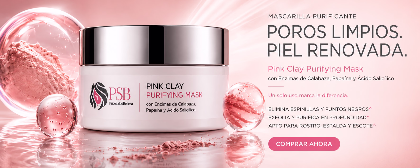 Pink Clay Purifying Mask